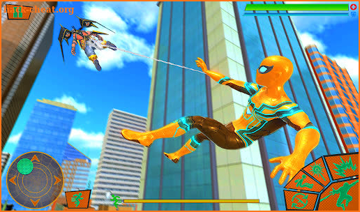 Flying Spider-hero Sim Games screenshot