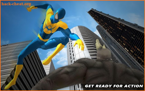Flying Spider Hero vs Incredible Monster: City Kid screenshot
