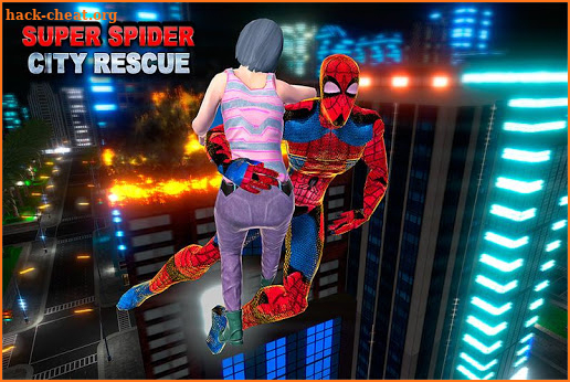 Flying Spider Rescue Hero screenshot