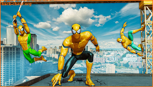 Flying Spider Robot Rope Hero screenshot