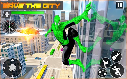 Flying Spider Rope Hero screenshot
