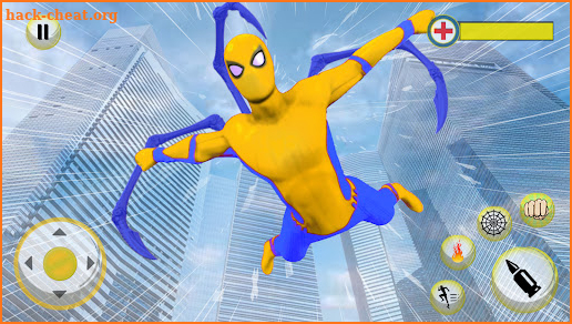 Flying Spider Rope Hero Fight screenshot