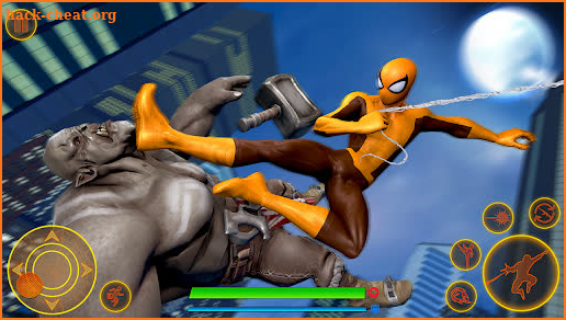 Flying Spider Rope Hero Games screenshot