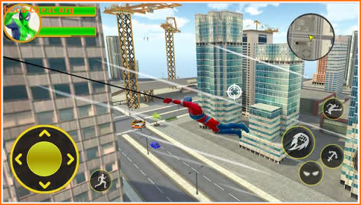 Flying Spider Rope Hero - Super Vice Town Crime screenshot