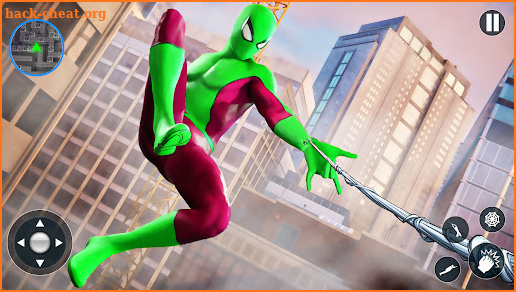 Flying Spider Super Hero Games screenshot