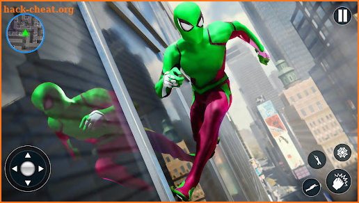 Flying Spider Super Hero Games screenshot