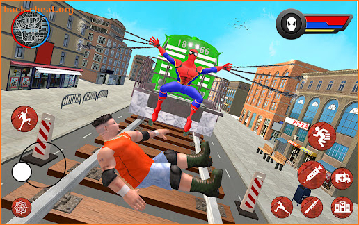 Flying Spider Superhero Robot screenshot