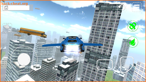 Flying Sports Car Simulator screenshot
