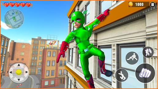 Flying Stickman Spider Rope Hero- Vice City Fight screenshot
