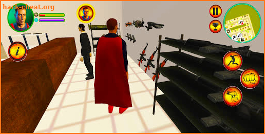 Flying Super Boy Rescue  Impossible Mission screenshot