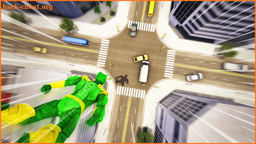 Flying Super Hero：Rescue Robot screenshot