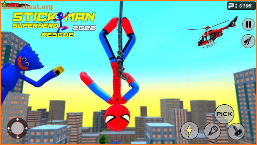 Flying Superhero City Mission screenshot