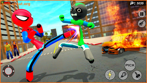 Flying Superhero City Mission screenshot