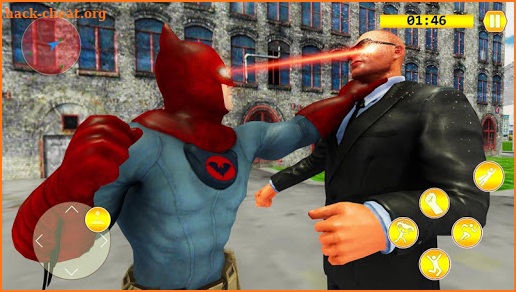 Flying Superhero Freedom Fighter VS SuperVillain screenshot