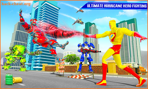 Flying Superhero Hurricane Robot Gangster Crime screenshot