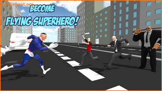 Flying Superhero: Mafia City Retributor screenshot