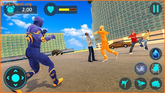 Flying Superhero Newyork City Battleground Fight screenshot