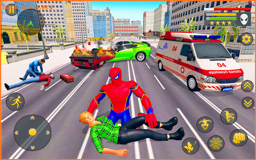 Flying Superhero Rescue Mission screenshot