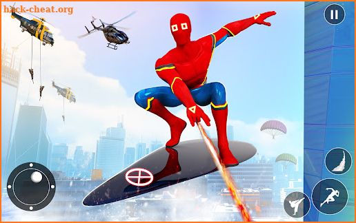 Flying Superhero Rescue Mission screenshot