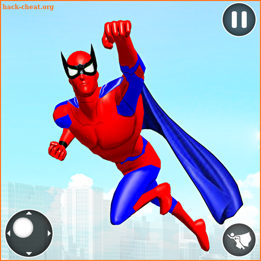 Flying Superhero Robot Fight Robot Rescue Games screenshot
