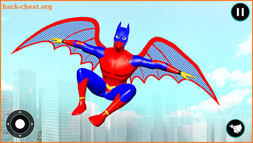 Flying Superhero Robot Fight Robot Rescue Games screenshot