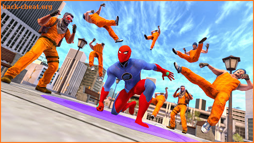 Flying Superhero Robot Hero screenshot