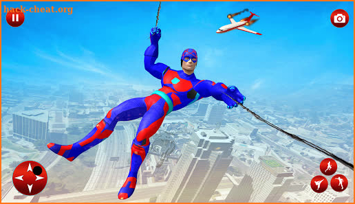 Flying Superhero Robot Speed Hero screenshot