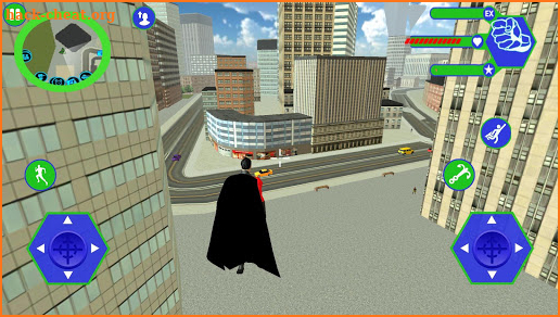 Flying SuperHero Rope Vegas Rescue screenshot