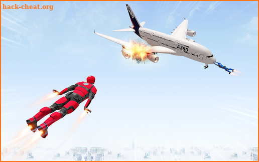 Flying Superhero- Spider Game screenshot