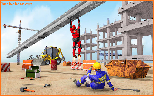 Flying Superhero- Spider Game screenshot