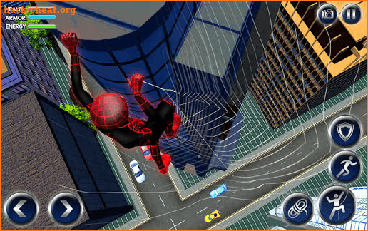 Flying Superhero War -  Grand City Rescue Games screenshot