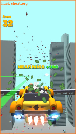 Flying Taxi 3D screenshot