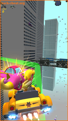 Flying Taxi 3D screenshot