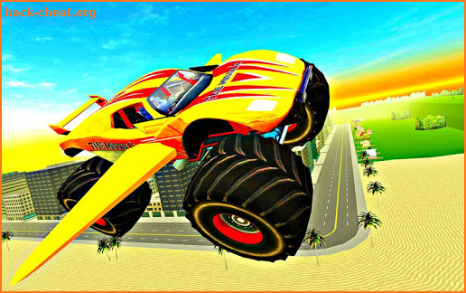 Flying Truck Driving Pilot 3D screenshot
