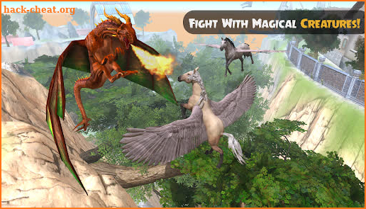 Flying Unicorn: Horse Family screenshot