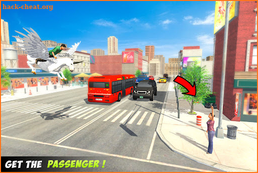 Flying Unicorn Taxi Driving: Horse Taxi Games screenshot