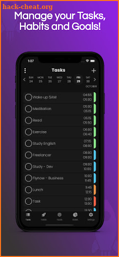 Flynow - Tasks, Habits & Goals screenshot