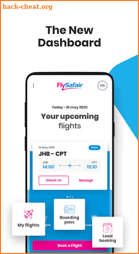 FlySafair screenshot