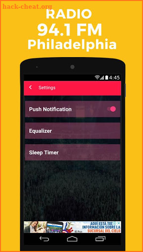 FM 94.1 Radio Philadelphia Station Free Radio App screenshot