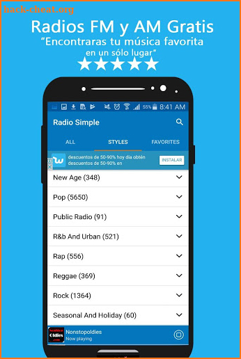 FM and AM Radios Free screenshot