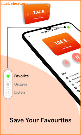 FM Radio, Radio tuner, Internet radio stations screenshot