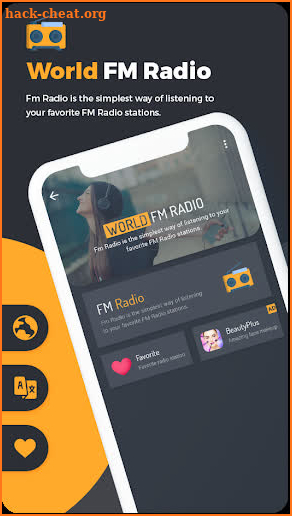 Fm Radio Without Earphone, All Country Online FM screenshot