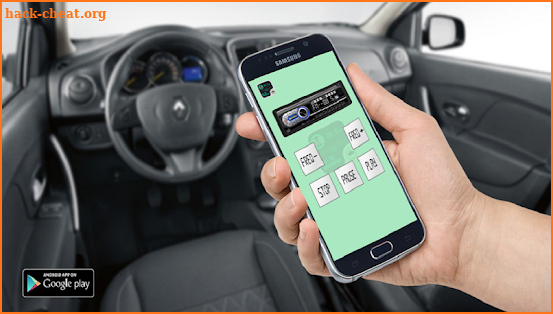 Fm Transmitter - Phone To Car white Radio Fm screenshot