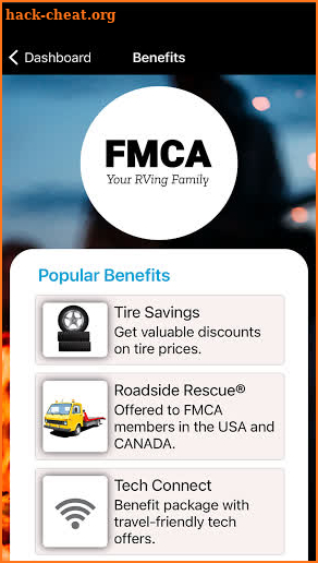 FMCA Mobile screenshot