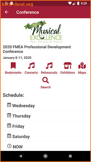 FMEA Florida Music Education Association screenshot