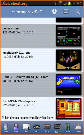 fMSX Deluxe - Complete MSX Emulator screenshot
