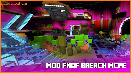 FnaF Breach Mod for Minecraft screenshot