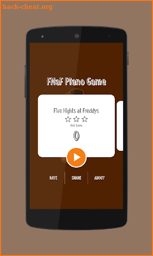 FNaF Piano Game Tiles screenshot