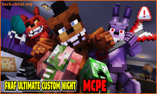 FNAF Ultimate Custom Night for Minecraft PE screenshot