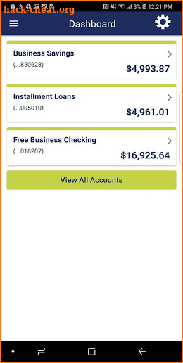 FNBT Personal Mobile Banking screenshot